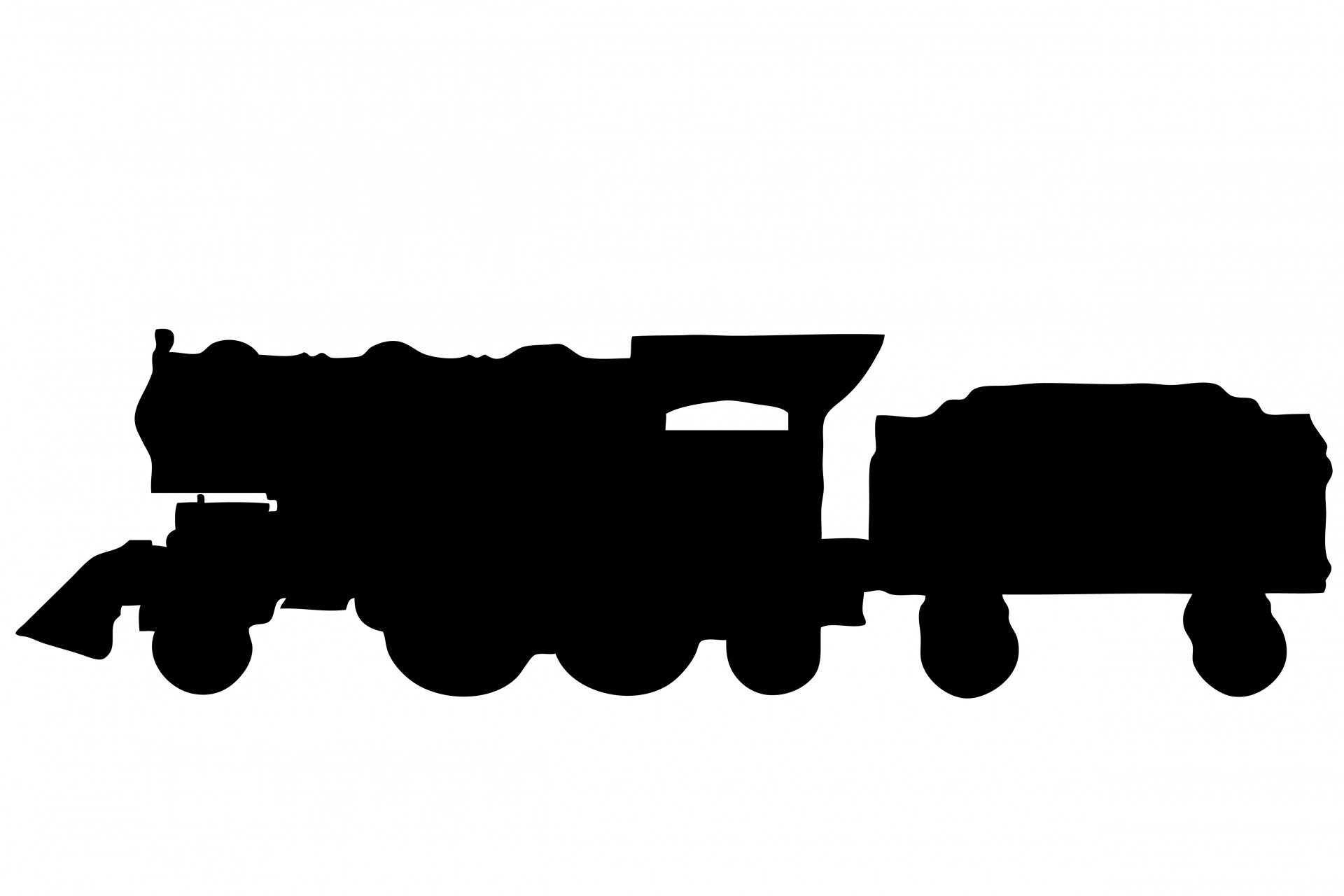 1920x1280 Vintage Steam Train Clipart Free Stock Photo