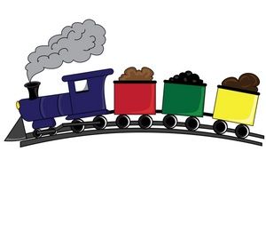 Steam Train Clipart