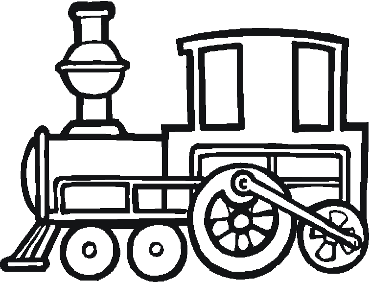 756x576 Steam Train Preschool Coloring Pages Printable Free
