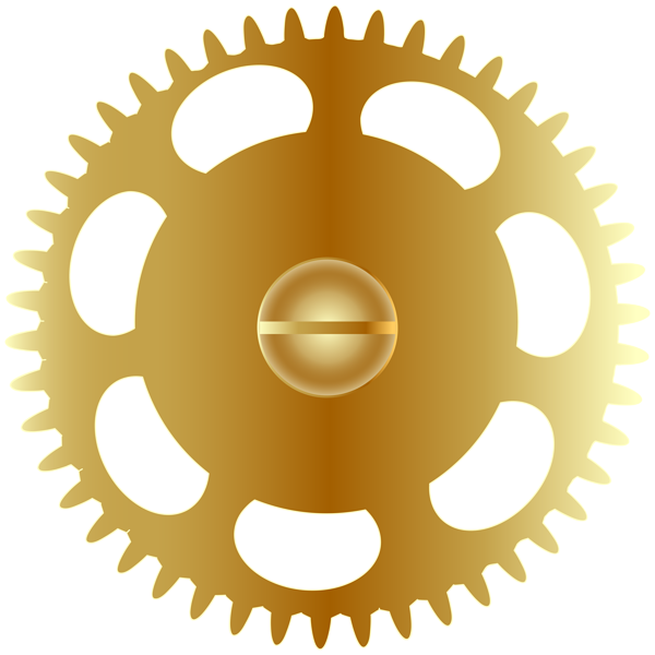 600x600 Gold Steampunk Gear Png Clip Art Imageu200b Gallery Yopriceville