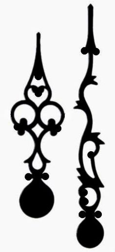 236x515 Steampunk Clipart Vintage Clock