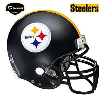 355x355 Pittsburgh Steelers Helmet Wall Decal Sports Fan
