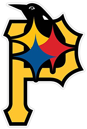 306x450 Pittsburgh Fan Sport Logo 4x5.5 Sticker Decal Vinyl