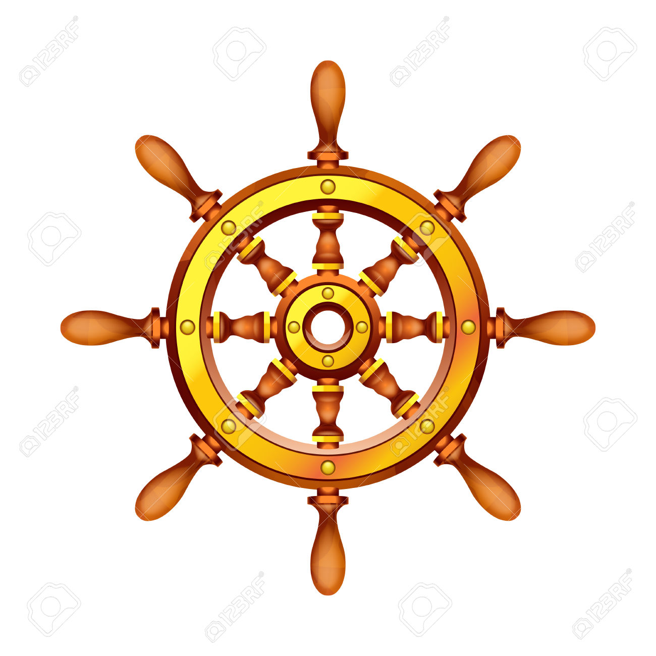 1300x1300 Cruise Clipart Boat Steering Wheel