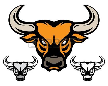 450x360 Horns Clipart Bull Head