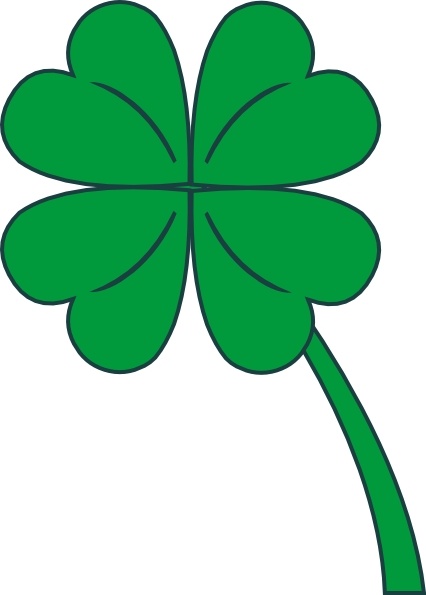 426x595 Leaf Clover Clip Art Free Vector In Open Office Drawing Svg ( Svg