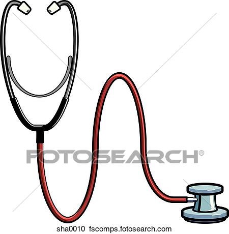 450x460 Stock Illustrations Of Stethoscope Sha0010