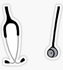 210x230 Stethoscope Drawing Stickers Redbubble