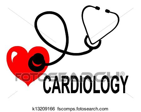 450x357 Stock Illustration Of Heart With A Stethoscope Cardiology