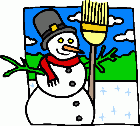 490x441 Winter Snowman Clip Art Clipart Panda