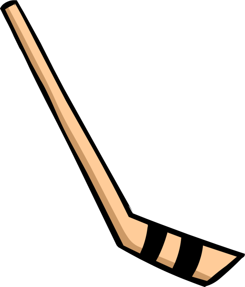 840x984 Hockey Stick Clip Art