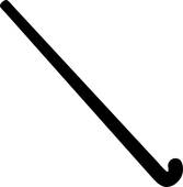 167x170 Hockey Stick Clip Art