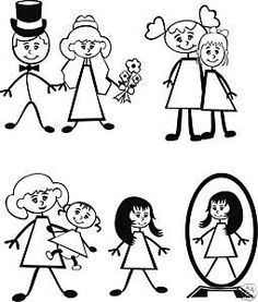 236x277 Stick Figure People Clip Art