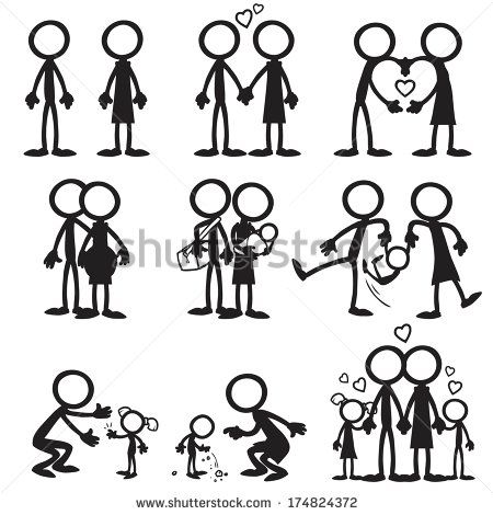 450x470 The Best Stick Figure Tattoo Ideas Stick Figure