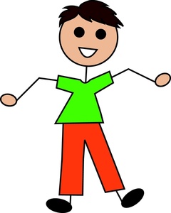 240x300 Asians Clipart Stick Boy