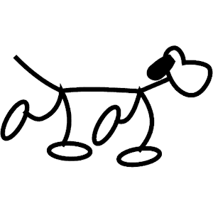 300x300 Stick Figure Dog 2 Clipart, Cliparts Of Stick Figure Dog 2 Free