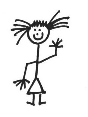300x396 Girl Stick Figure Running Clipart Panda