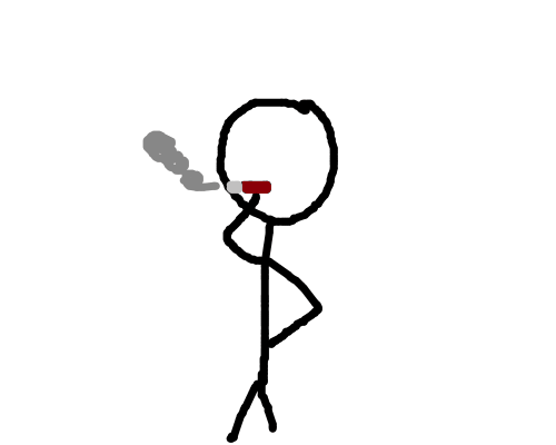 500x400 Stick Figure Flip Gif