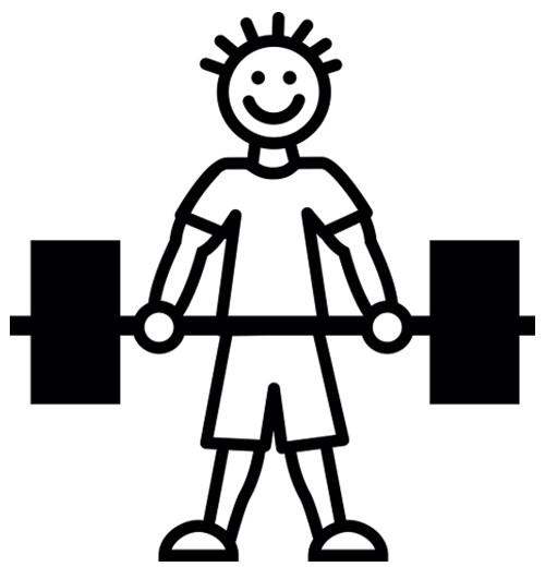 500x520 Stick Figure Family Sticker