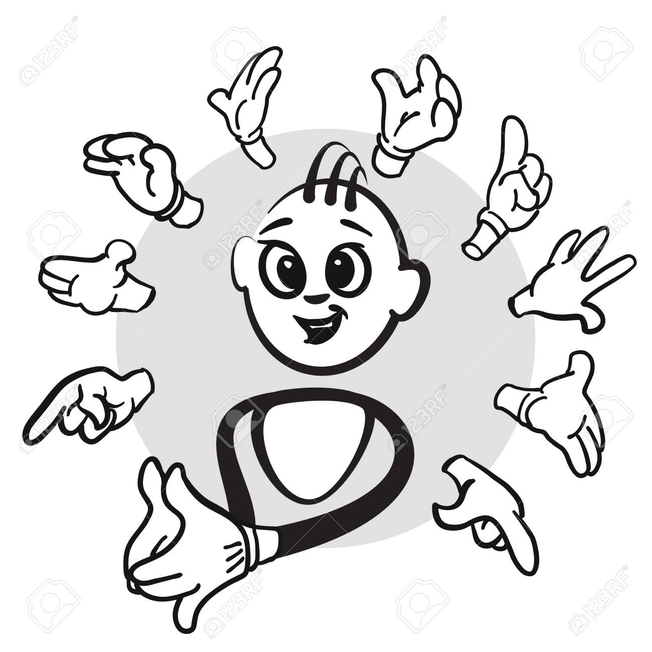 1300x1300 Stick Figure Series Emotions