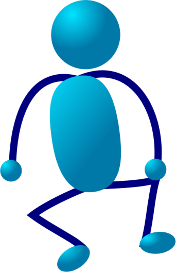 600x926 Running Stick Figure Clip Art