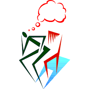 300x300 Stick Figure Thinking Clipart