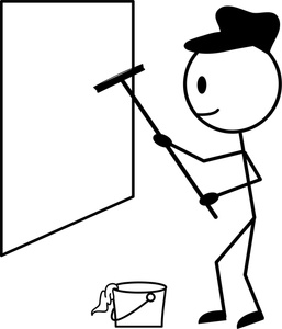 257x300 Working Cartoon Clipart Image