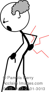 161x300 Art Image Of A Stick Figure Of An Old Man With A Bad Back
