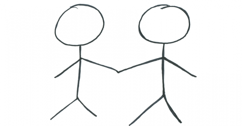 Stick Figures Holding Hands | Free download on ClipArtMag