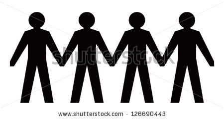 450x240 Stick People Holding Hands Clipart Clipart Panda