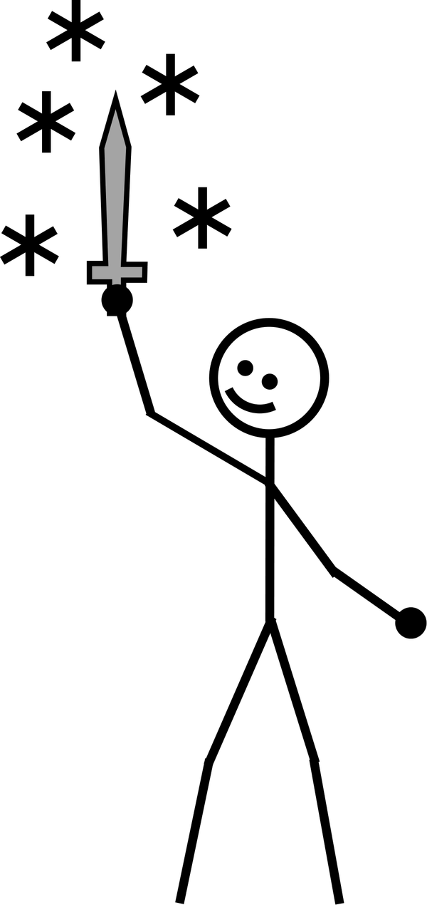600x1270 Mystic Knight Stick Figure By Wrpigeek