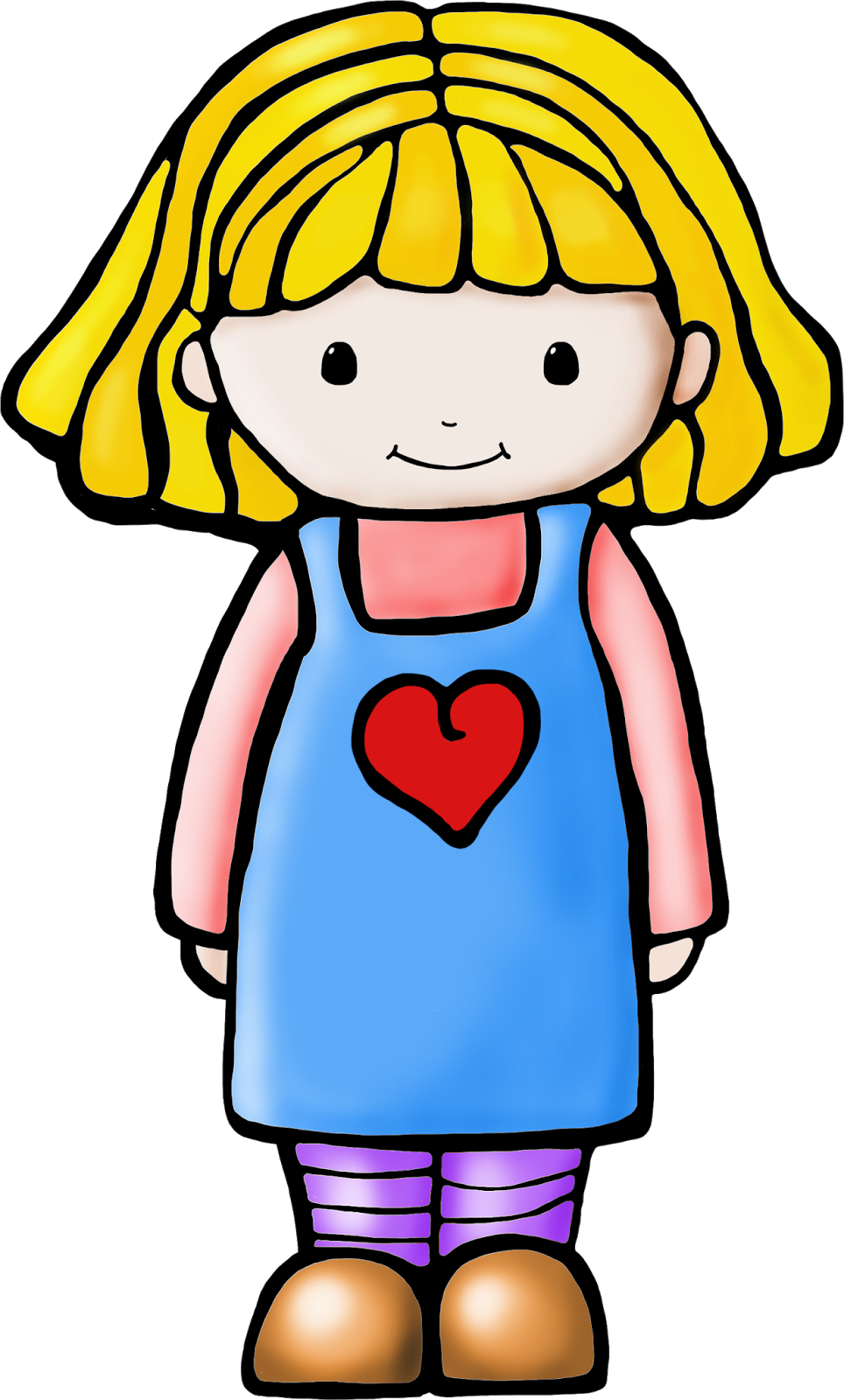 964x1600 Little Girl Clipart Stick Man