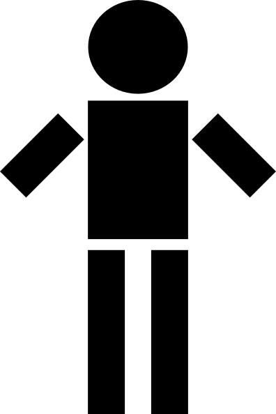 396x594 Stickman Clip Art