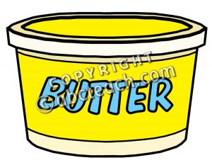 300x233 Butter Clipart