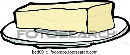 450x191 Stock Illustration Of A Stick Of Butter Bed0015