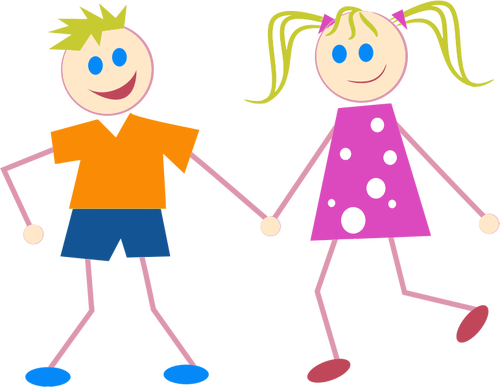 500x387 Clip Art Of People Holding Hands Around Green Circle Public