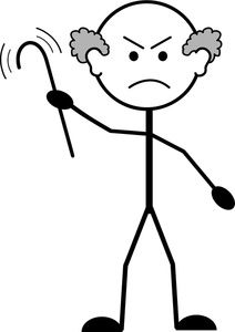 212x300 Cartoon Stick Man Clip Art