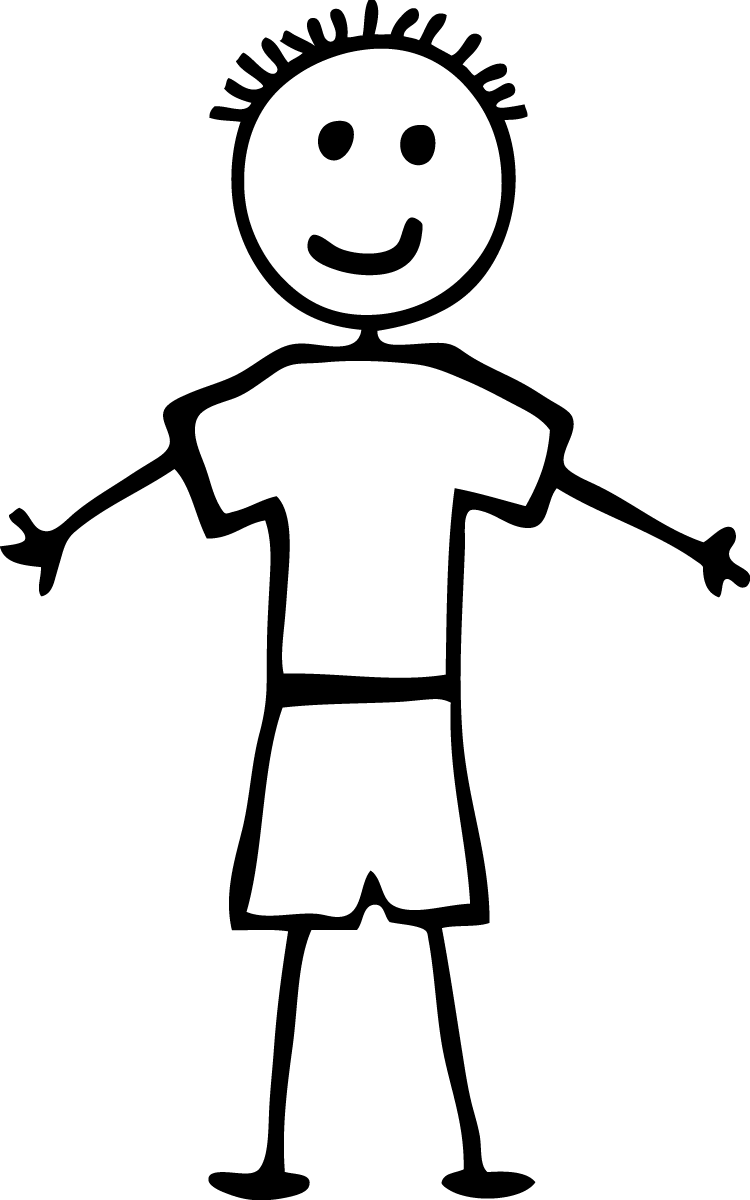 750x1200 Stick Person Stick Figure Clipart Black And White Clipartfest