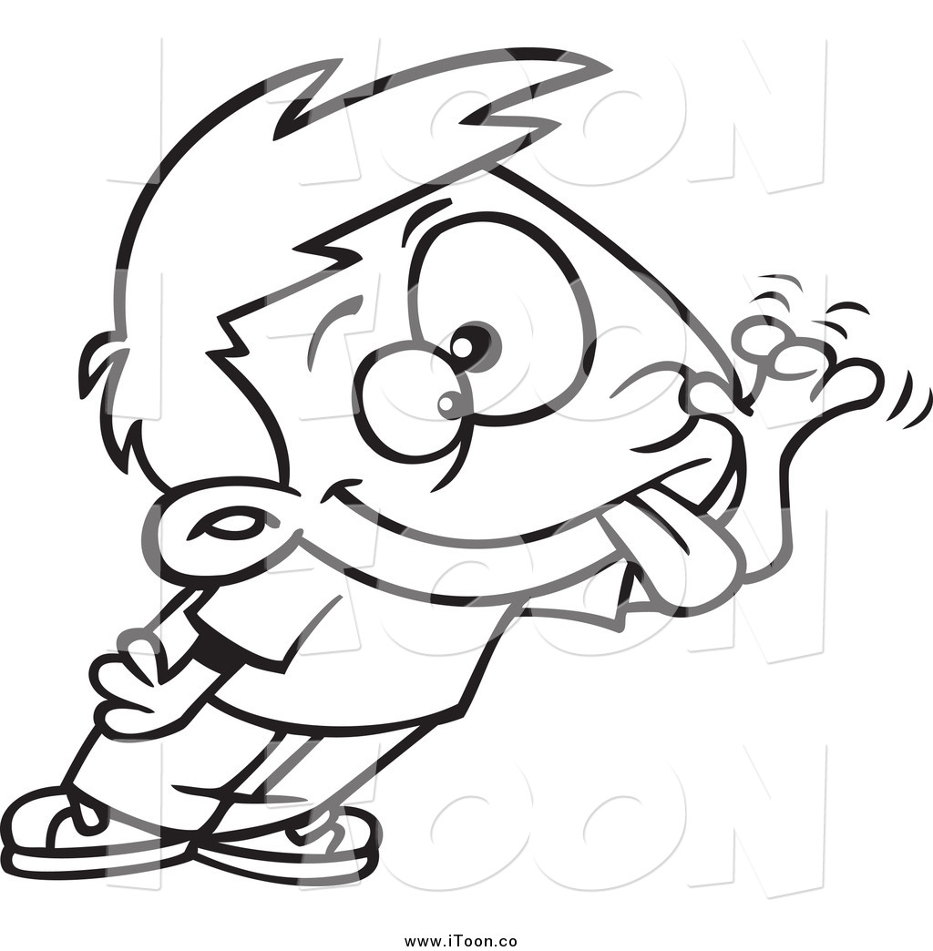 1024x1044 Tongue Clipart Funny Boy