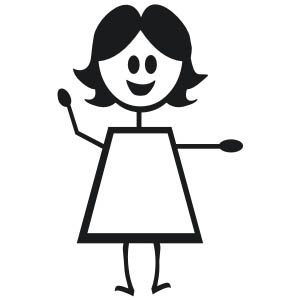 300x300 Figure Mom Clipart