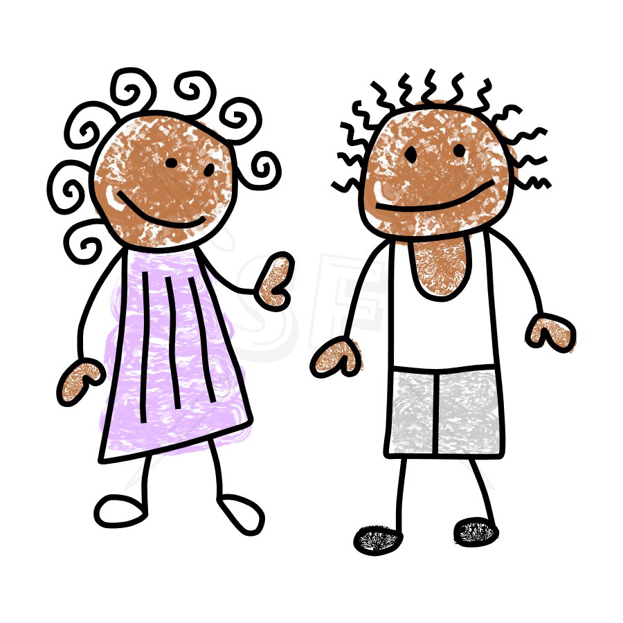 900x900 Stick Figure People Clip Art Clipart