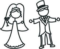 236x191 Bride Clipart Stick Figure