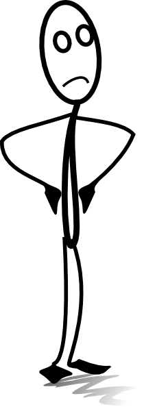 210x594 Angry Stickman Clip Art