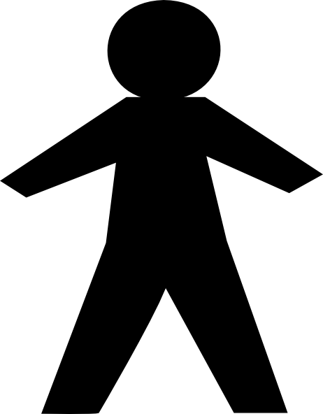 462x592 Stickman Png, Svg Clip Art For Web