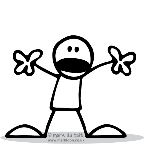 500x500 Caricature Clipart Stickman