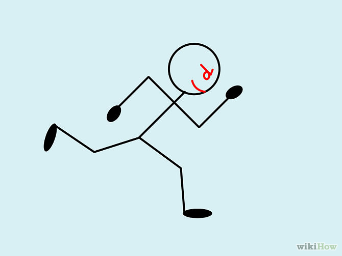 670x503 Running Stick Man