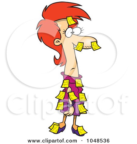 450x470 Royalty Free (Rf) Sticky Note Clipart, Illustrations, Vector