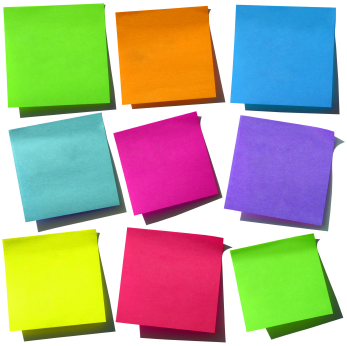 347x346 Sticky Notes Clipart