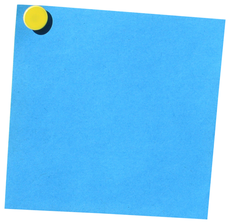 800x780 Post It Clipart Blue