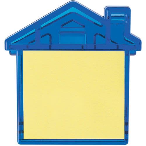 500x500 Promotional House Clip With Sticky Notes With Custom Logo
